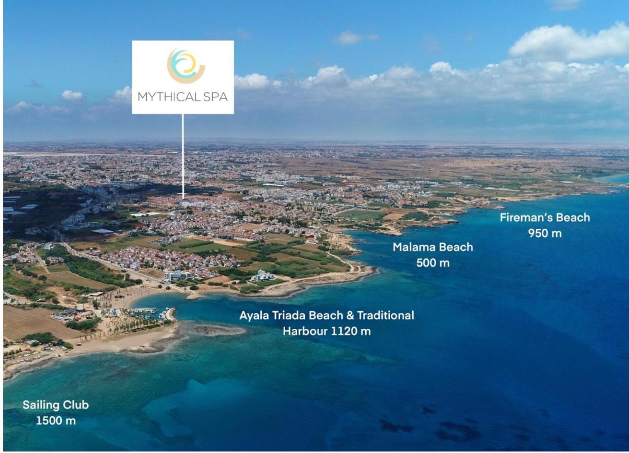 Villa Kolibri- Mythical Sands Paralimni Exteriör bild