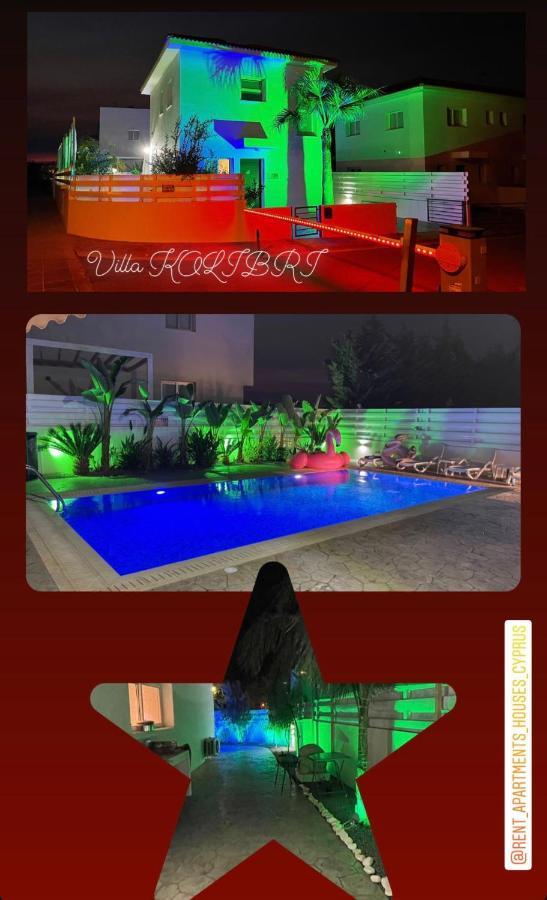 Villa Kolibri- Mythical Sands Paralimni Exteriör bild